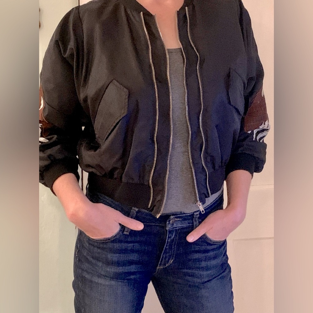 Vintage Embroidered bomber
